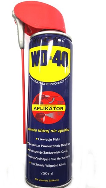 

Preparat WD-40 w sprayu 250ml. z aplikatorem .1316