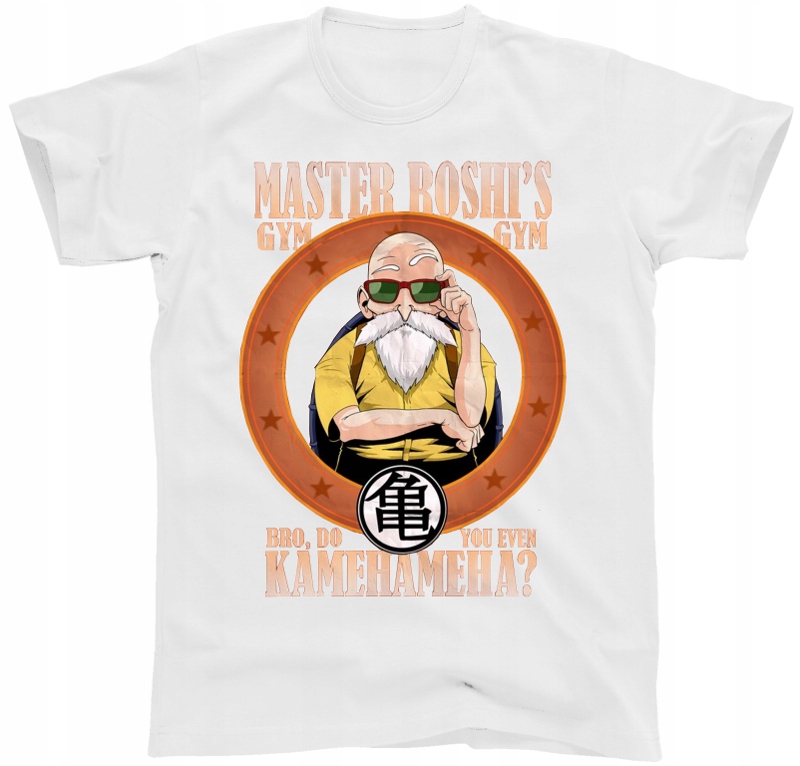 

Koszulka Dragon Ball Na Siłownie Roshi M i inne