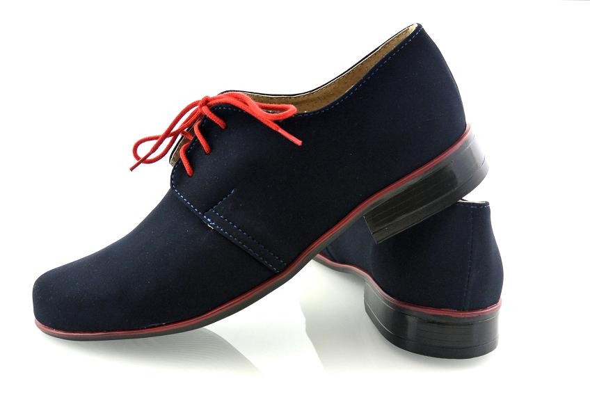 POLSKIE CZARNE mokasyny półbuty wizytowe r.37 Dodatkowe informacje Wkładka skórzana