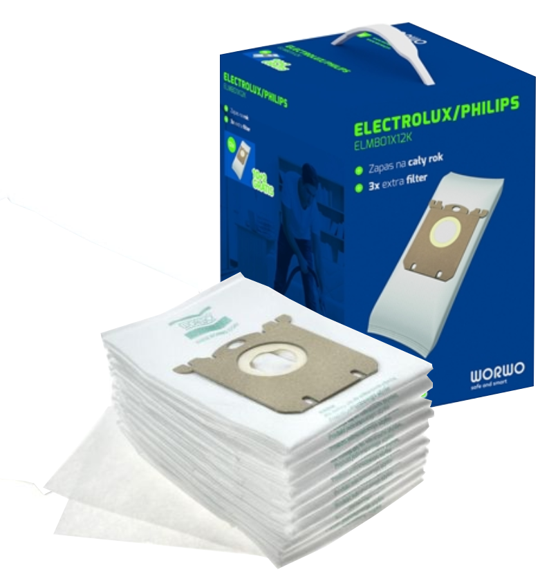 

12x worek ELMB01K do odkurzacza Electrolux ZEO5430