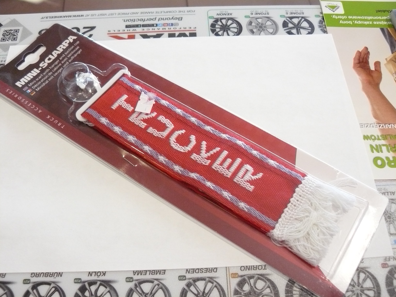 PROPORCZYK FLAGA PRZEWIESZKA TRUCKER TIR BUS MAN Numer katalogowy producenta 172