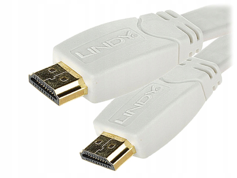 

Kabel Hdmi Płaski Biały Full-hd Lindy 41160 - 0,5m