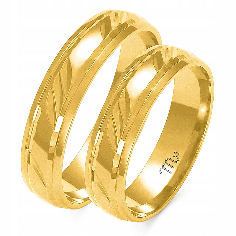 Zlaté Elegantní Prsteny 5 mm id A-129