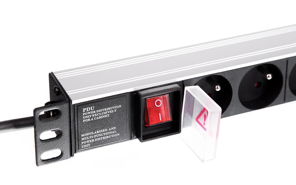 Listwa zasilająca 8 gniazd Rack 19' 1U Szczecin