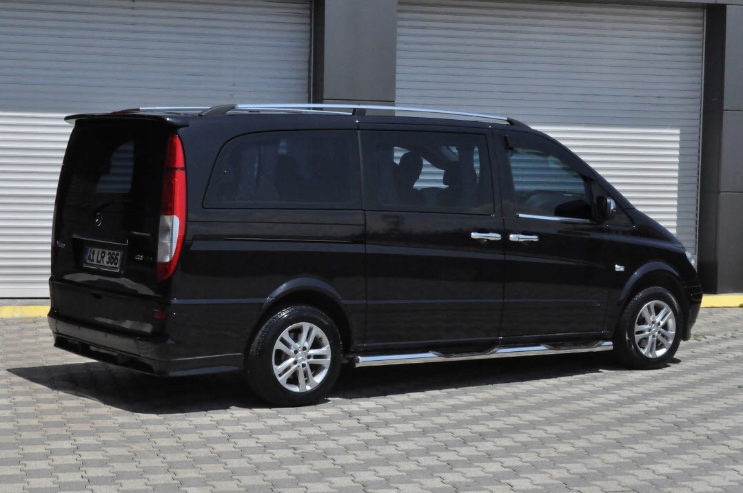 MERCEDES VITO 639 447 V KLASA L1 BAGAŻNIK RELINGI ŁADNE MOCNE Kolor srebrny