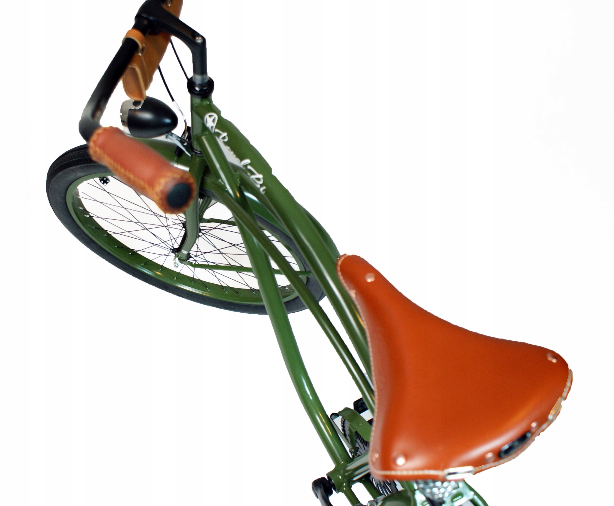 Rower beach Cruiser męski 26 US ARMY RoyalBi 3 biegi shimano zielony retro Marka RoyalBi