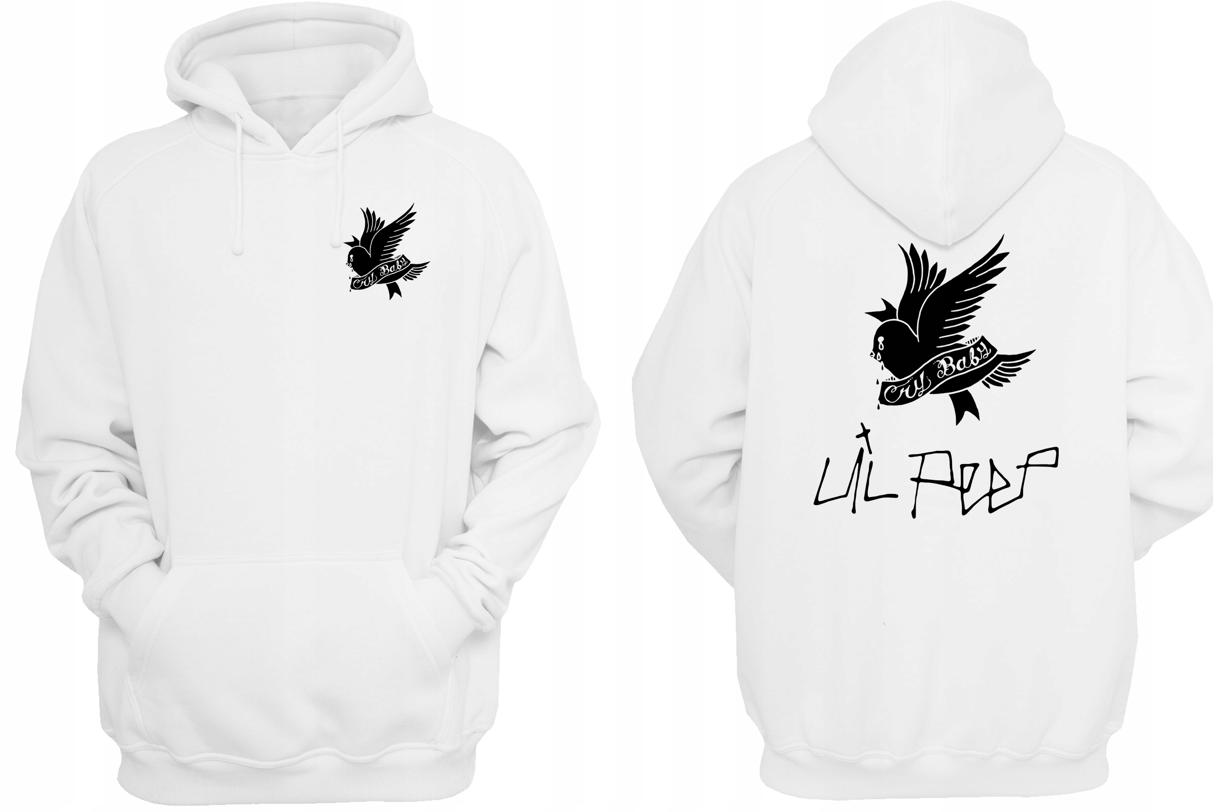 

LIL Peep bluza z kapturem Cry Baby damska r. XL