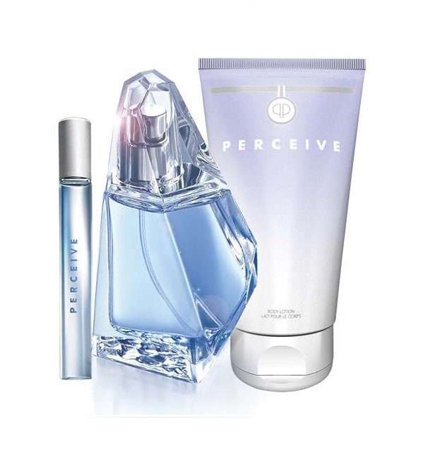 

*avon* Zestaw Perceive 3 Sztuki Woda Balsam Perfum