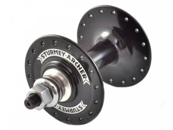 Piasta przód Sturmey Archer HBT30, Fix 36H Czarna