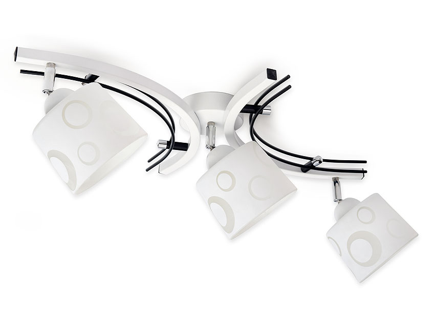 

Lampa sufitowa plafon żyrandol 3xE27 klosz walec
