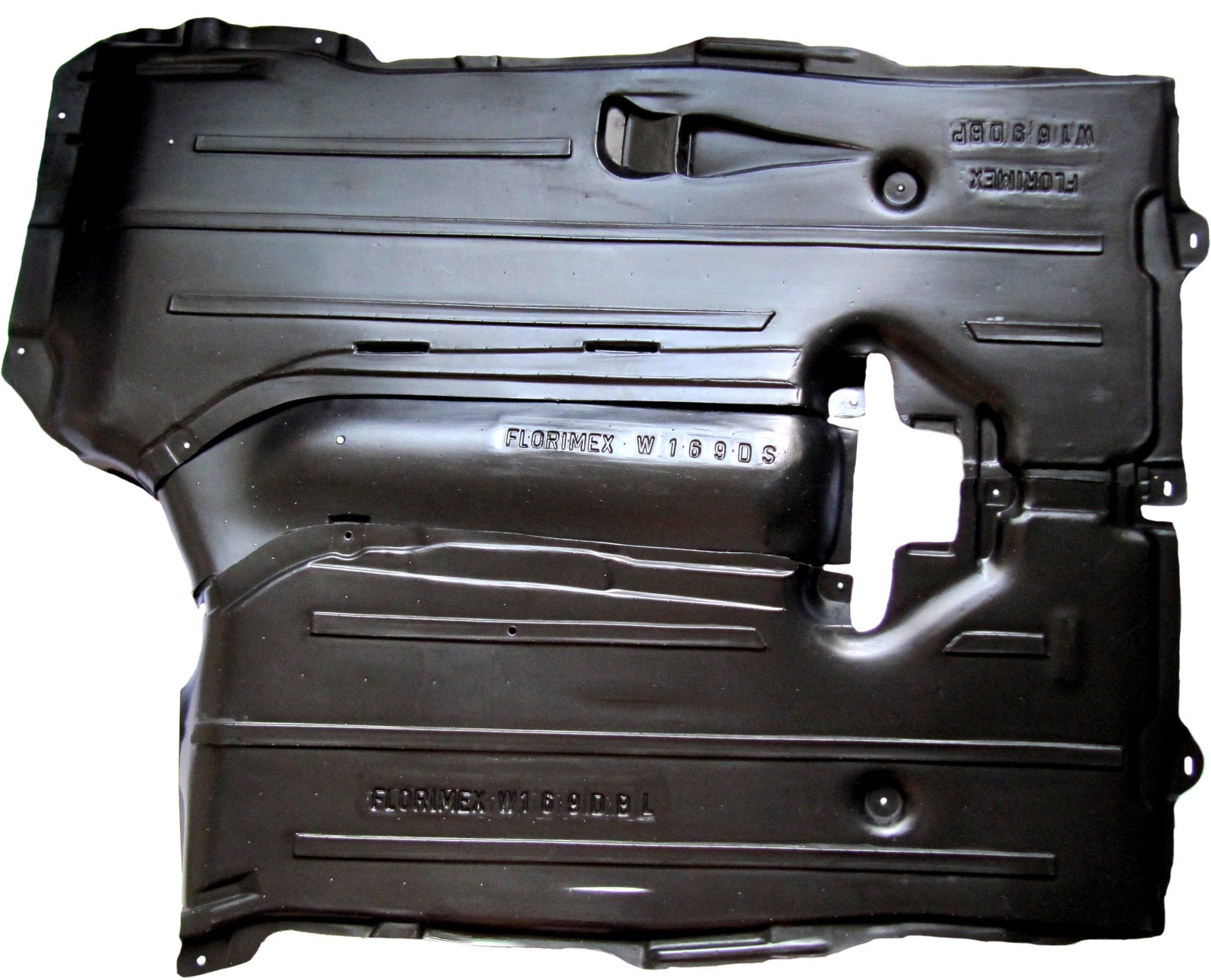 Mercedes W245 BKLASA W 245 OSŁONA SILNIKA POD SILNIK HDPE + SPINKI MONTAŻ Numer katalogowy części 65656565656