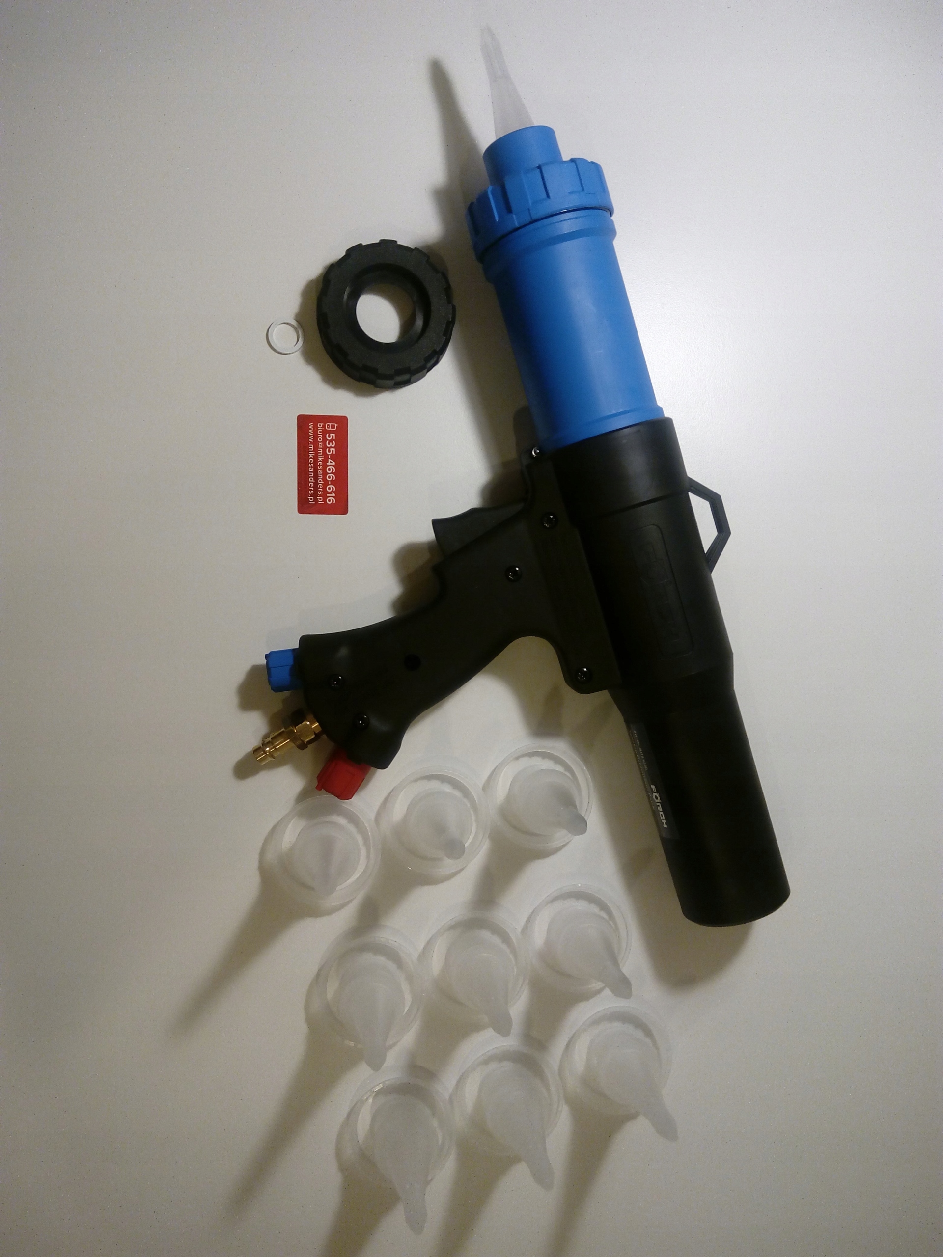 Pistolet do mas natryskowych Forch Sika Berner gun Kod producenta 6010 6360