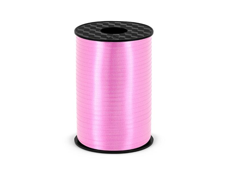 

Wstążka Plastikowa Taśma Do Balonów Różowa 5mm/225