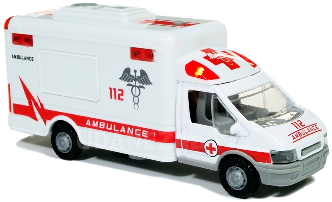 KARETKA POGOTOWIA AMBULANS AUTO POGOTOWIE ŚW-DŹWIĘ Kod producenta 7471