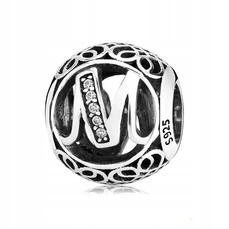 

Charms Litera M Classic Style do Pandora Apart itp