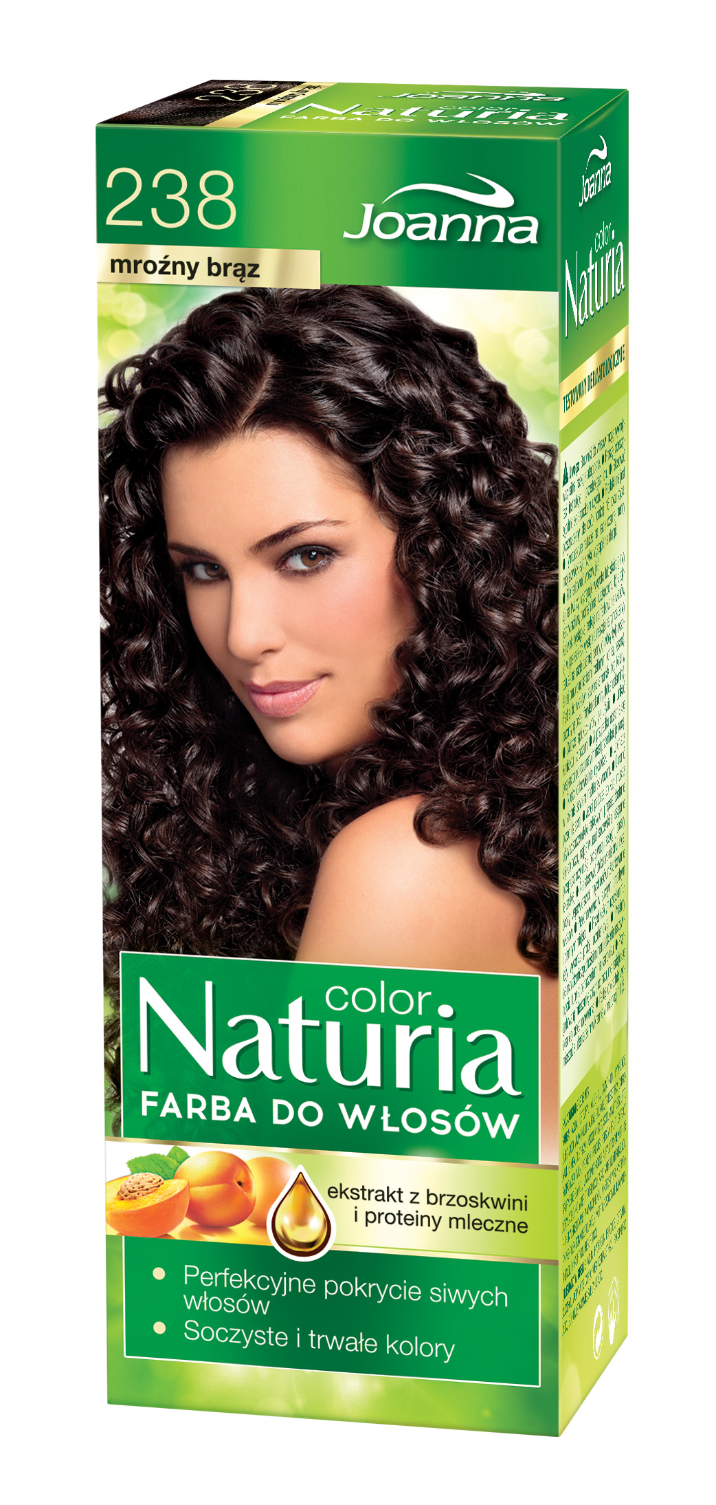 

Joanna Naturia farba do włosów 238 mroźny brąz