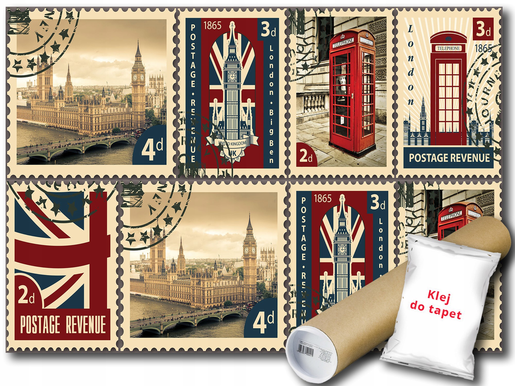 Fototapeta Londýn Značky 1A F3XL 416x254 F10456