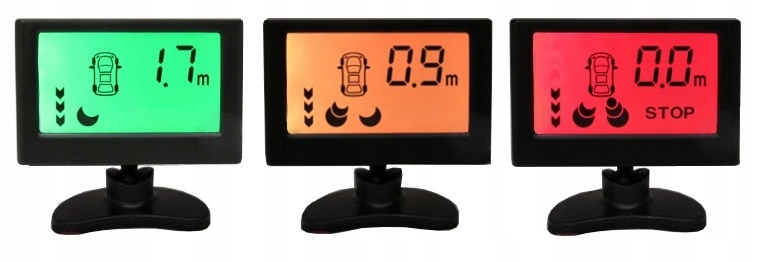 Датчики заднего хода парковки задние цвета LCD LAGO