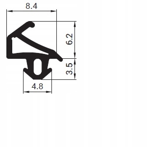 Uszczelka do okien S-1155 STOMIL SANOK uniwersalna Marka Stomil