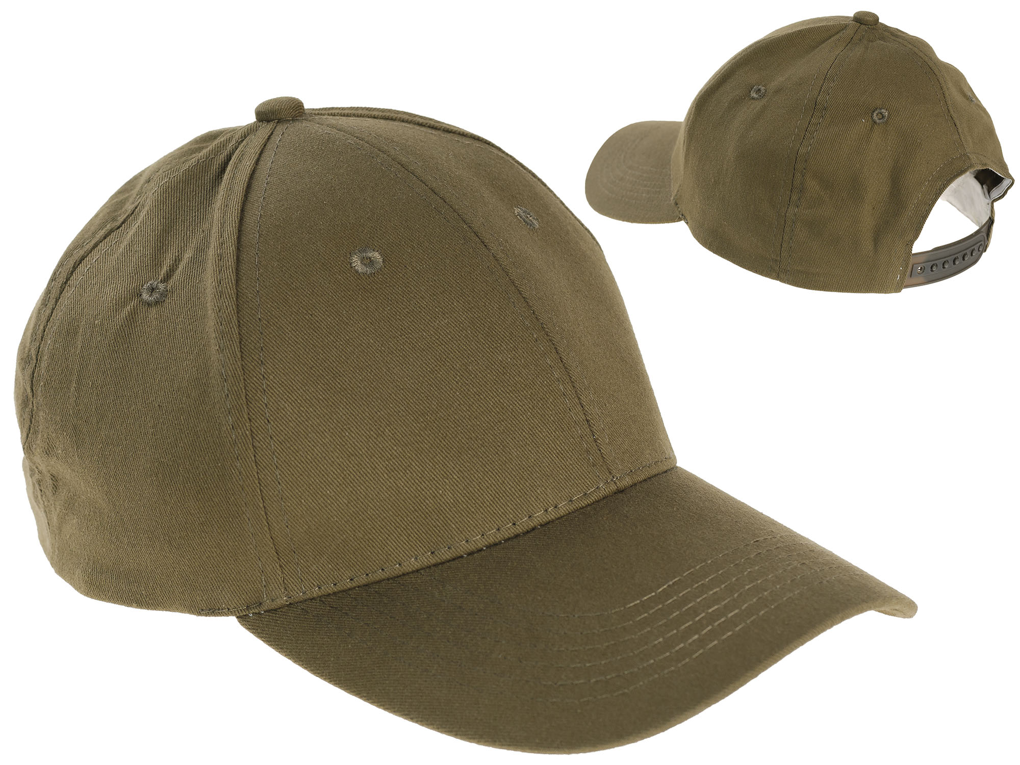 

Baseballówka Czapka Baseball Zielona Oliv Olive