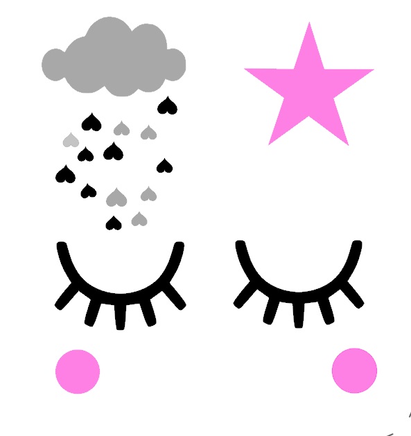 Szablon malarski wielokrotny skandynawskie rzęsy