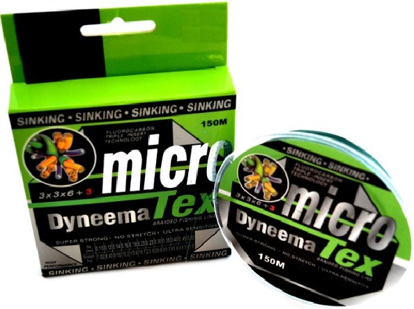 

Plecionka Niewidoczna Dyneema 0,08 mm 6kg Tonąca