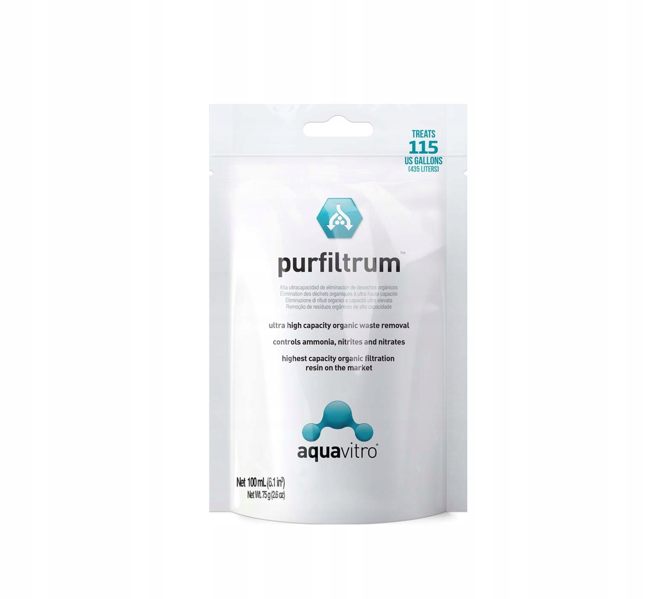 

Seachem AquaVitro purfiltrum 100ml na NH4 NO2 NO3