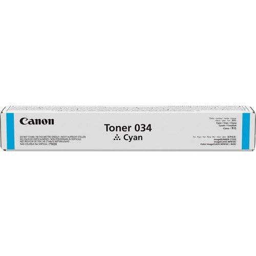 Toner Canon 034 4549292017090 modrý (cyan)