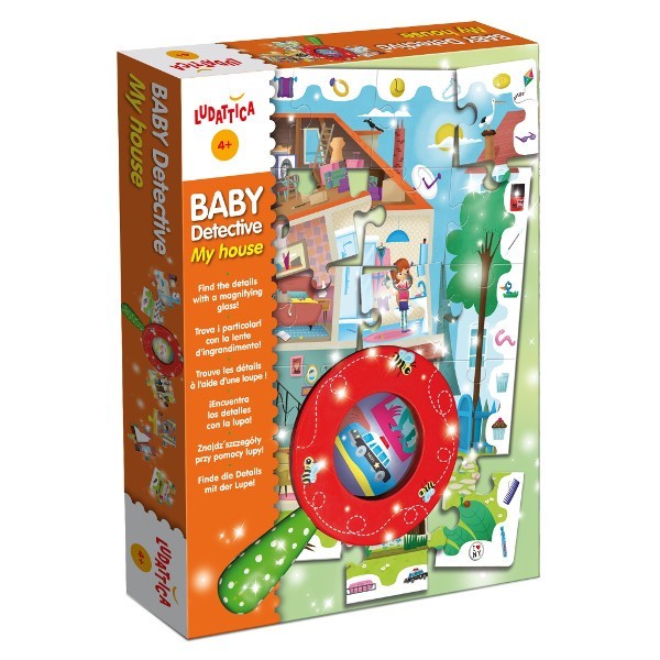 

Puzzle Ludatica Baby Detective My house