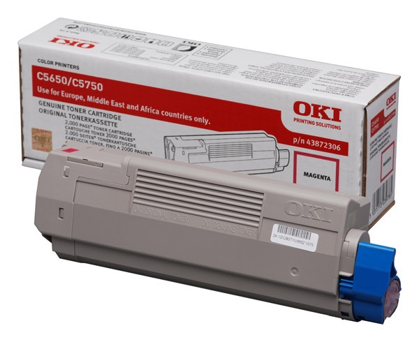 

Toner Oki C5650/5750 czerwony (magenta)