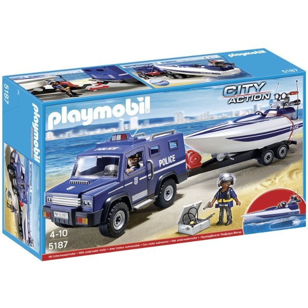 

Playmobil City Action 5187 Policja Pojazd terenowy