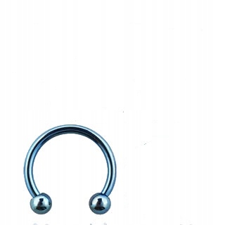 

Podkowa anodyzowana Pvd 6 mm jasnoniebieska