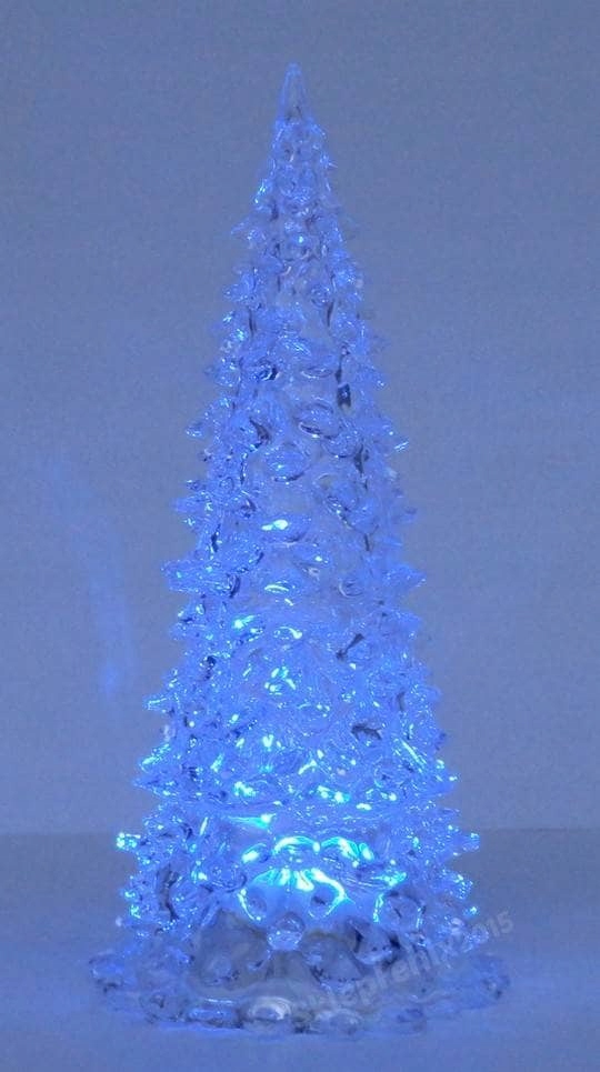 ŚWIECĄCA CHOINKA LED OZDOBA ŚWIĄTECZNA 17cm (7015) Wysokość Do 100 cm