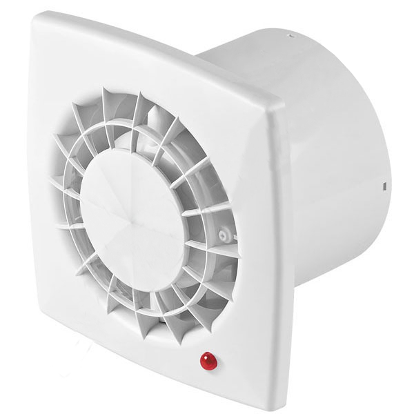 Bílý ventilátor Vega Wgb 125 Standard