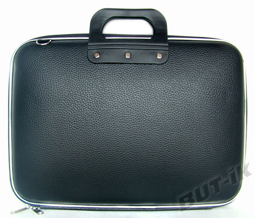 

Torba Na Laptopa Aktówka Skóra 15 16 Cali Czarna