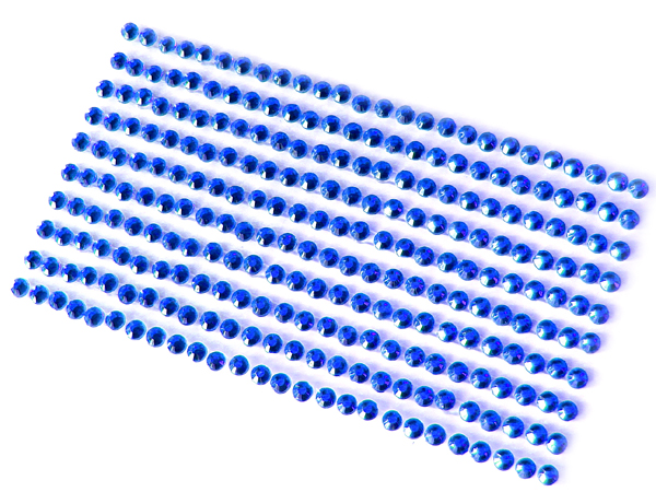 Kryształki samoprzylepne 4mm 140szt Ki: Nk8n140