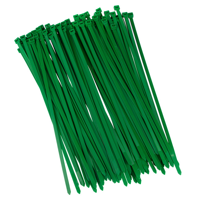 

Opaski zaciskowe 300x4,8mm zielone.