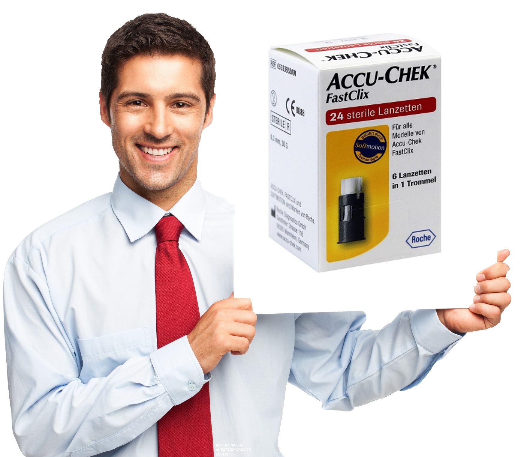 

Accu-chek Fastclix Lancety 24 sztuki - igły