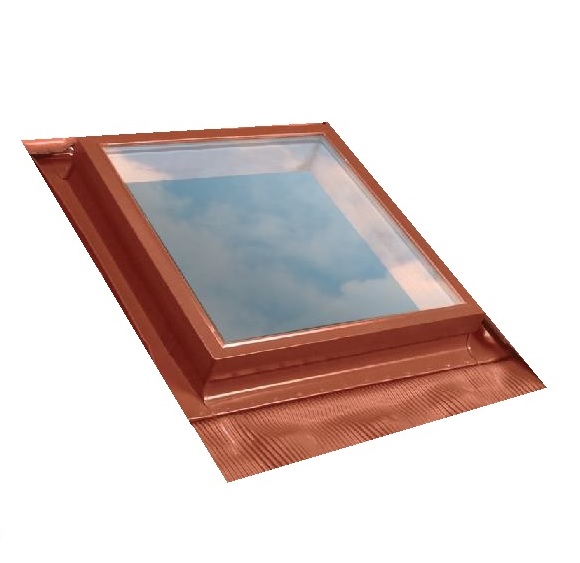 Wyłaz Dachowy Wgi OptiLook 46x75 w kol.ceglastym