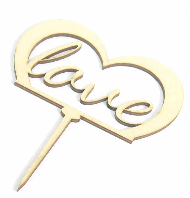 

Dekor Love Cake Topper Wysokość 143mm Na Tort KK32