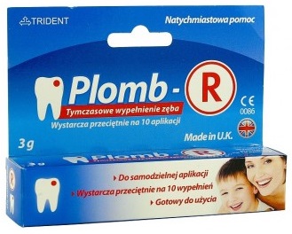 

Plomb-r Tymczasowe Wypełnienie Zęba Ubytku