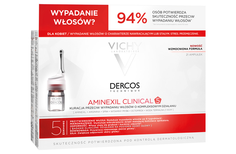 

Vichy Dercos Aminexil Clinical 5 Women ampułki