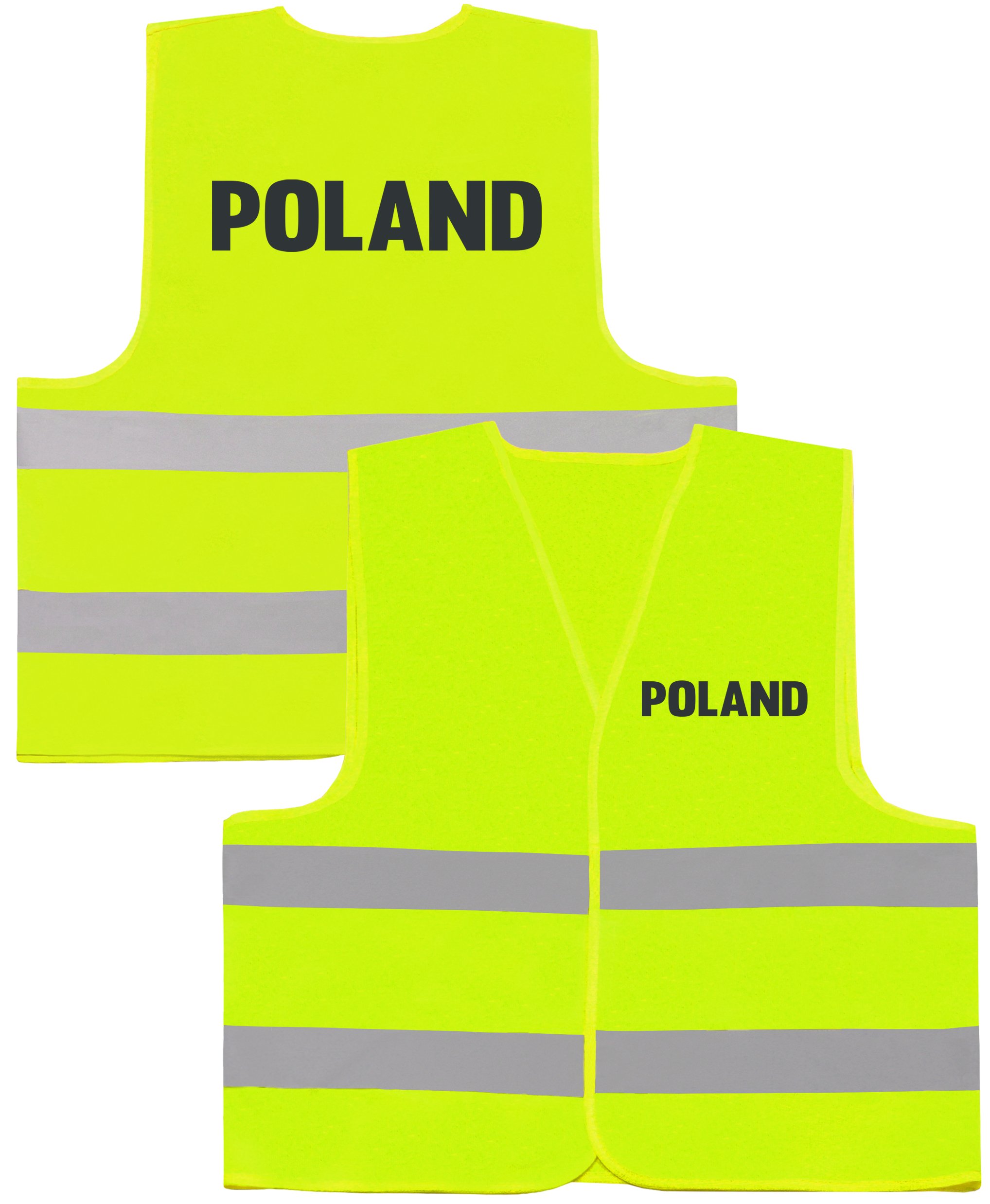 

Motocyklowa Kamizelka Odblaskowa Z Napisem Poland