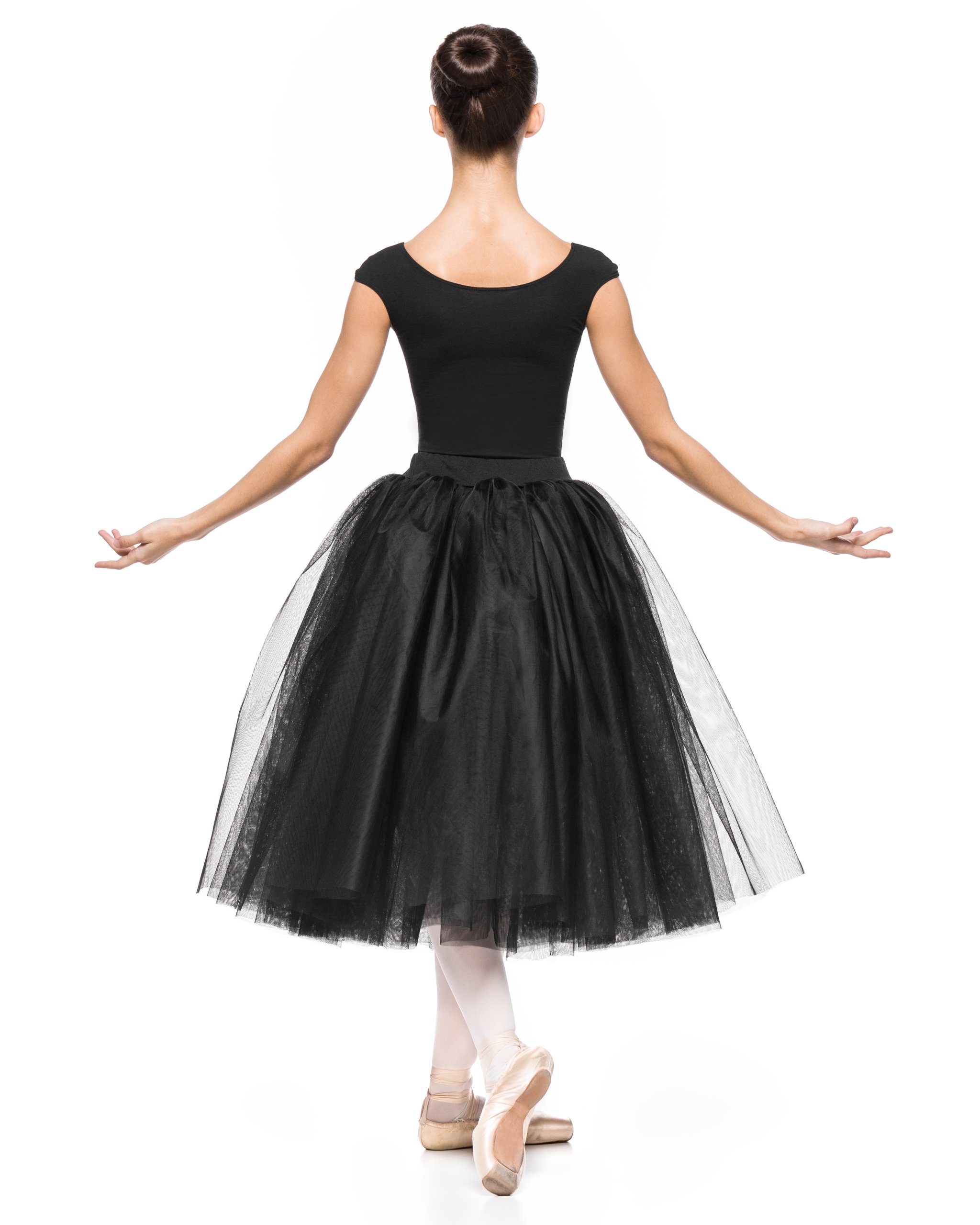 DŁUGA SPÓDNICA ROMANTYCZNA BALETOWA Z3 PC M/L Model Giselle