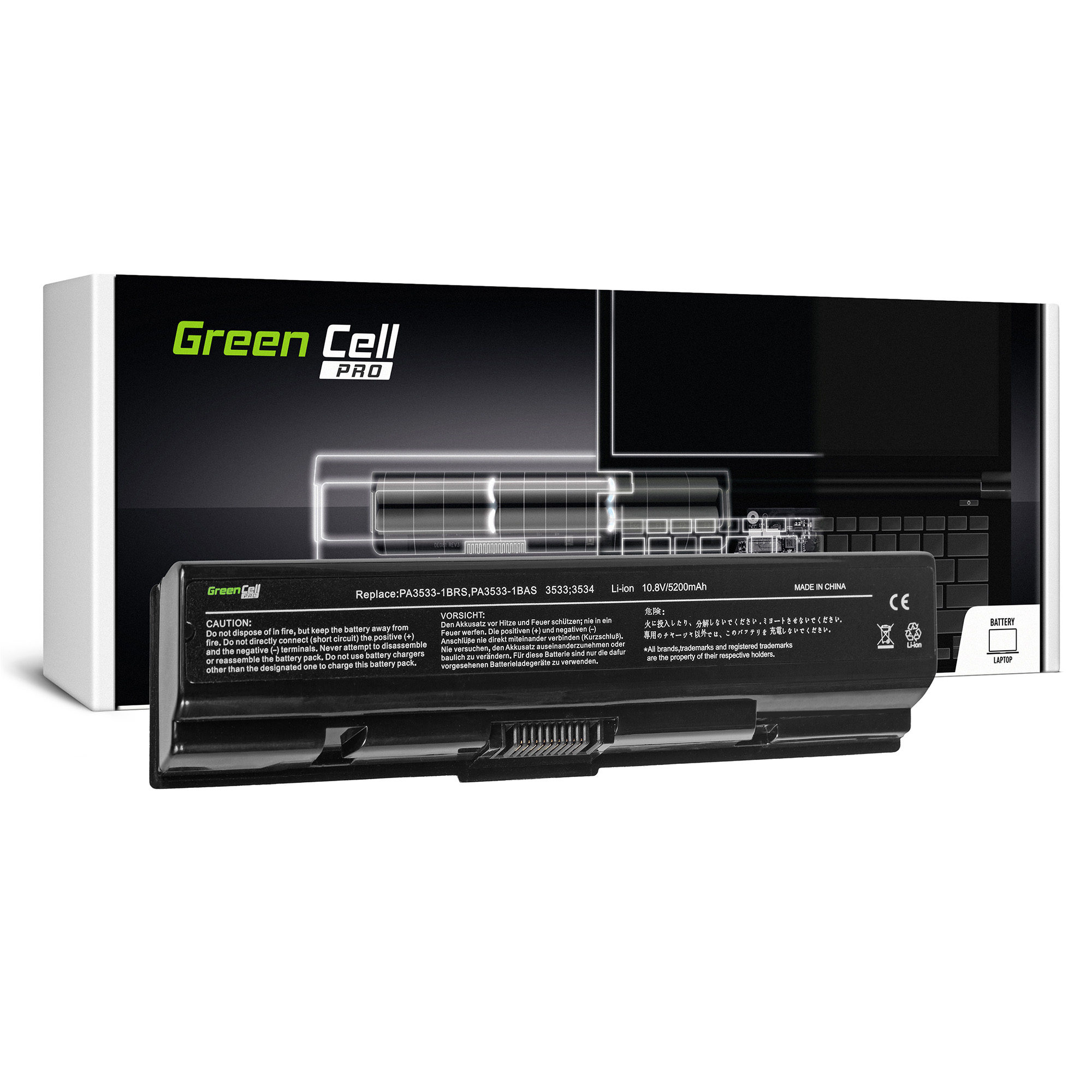 

Bateria PA3534U-1BRS do Toshiba Satellite A200