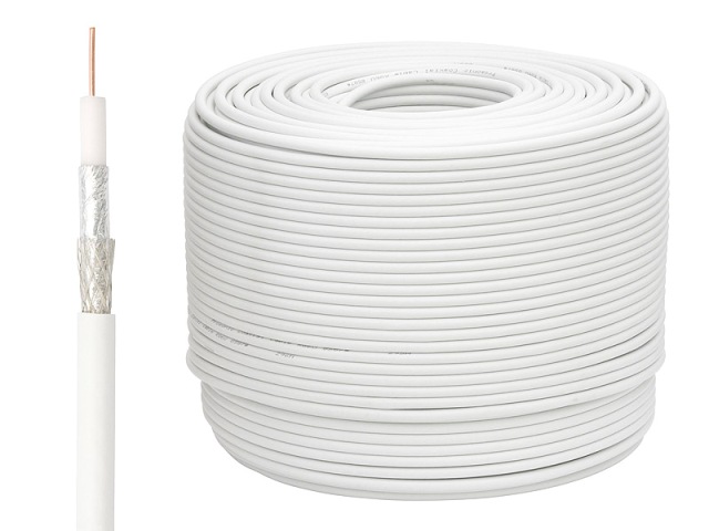 

Przewód kabel antenowy koncentryczny RG6U Ccs 1m/b
