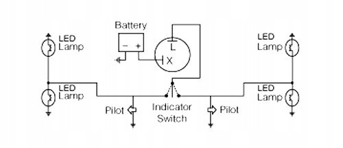 PRZERYWACZ LED 12V 0,1-130W HONDA CB 600 F HORNET Producent JMP
