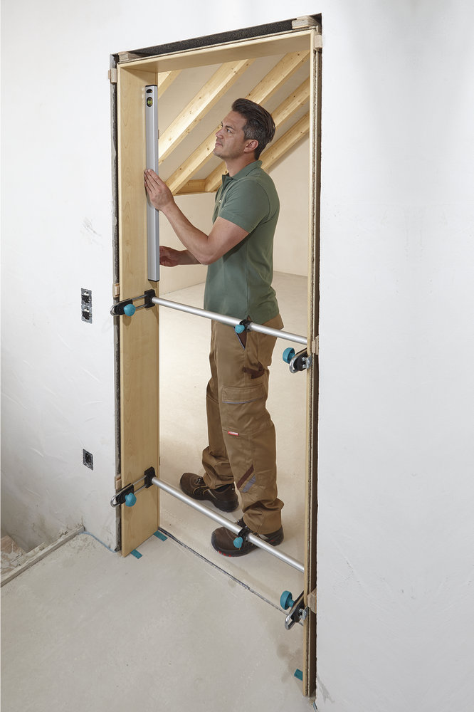 WOLFCRAFT 3675000 2x ROZPIERAK DO MONTAŻU FUTRYN Rozstaw szczęk 0 mm