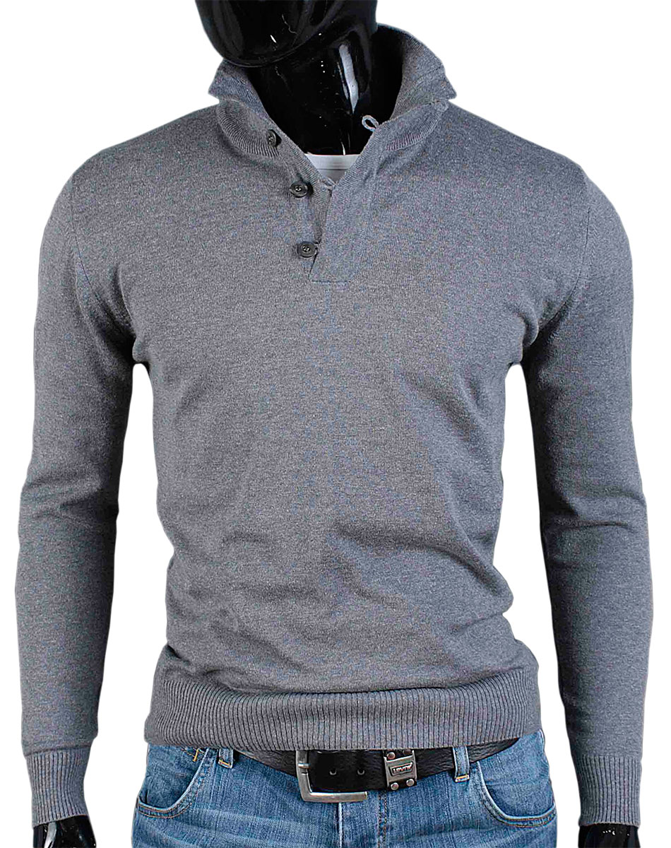 

Sweter Męski Stójka CD06 Szary__XXL_PRODUKT_PL