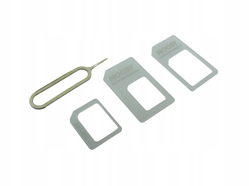 

Adapter 3W1 Nano Sim Micro Sim biały